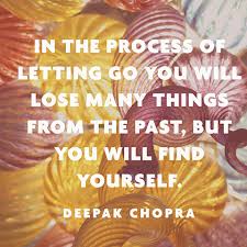 Quote About Letting Go - Deepak Chopra via Relatably.com