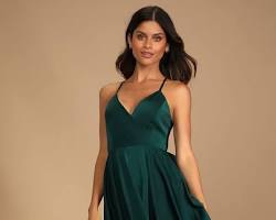 Image of Green dress