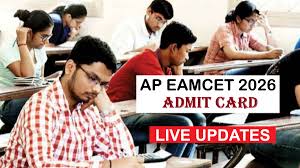 AP EAMCET Hall Ticket 2026 (OUT) Live: Download Admit Card @cets.apsche.ap.gov.in