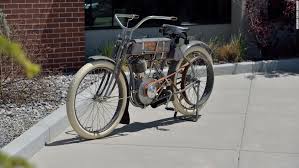 The Century-old Harley-Davidson sells for record-breaking 5,000.