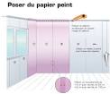 Pose papier peint raccord