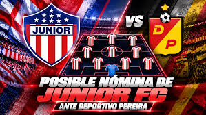 Posible nómina de Junior FC ante Deportivo Pereira por la Liga BetPlay