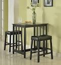 Black, Dining Room Furniture Sale,4-Piece Sets Dining Sets