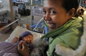 MARIA de Jesus Freitas took her new daughter home hours after giving birth in a Dili hospital - but it took a couple of return trips before doctors ... - nelia-420x0
