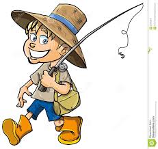 Hasil gambar untuk fishing rod cartoon
