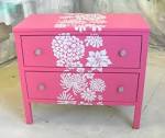 Pink nightstand Sydney