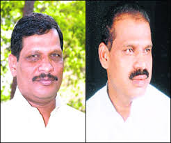 Nationalist Congress Party (NCP) rebels Vilas Lande and Laxman Jagtap are challenging the NCP in its own backyard and are telling the party to take them ... - M_Id_116188_Laxman_Jagtap_and_Vilas_Lande