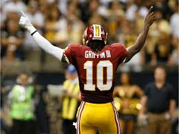 Redskins QB Robert Griffin III