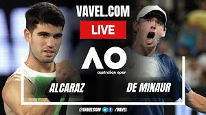 Carlos Alcaraz vs Alex de Minaur LIVE Score Updates in Australian Open Match
