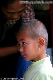 Close Up of a Small Boy With a Crew-Cut - 5778