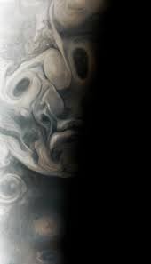 Juno Mission Uncovers Intriguing Face on Jupiter, Perfect for Halloween