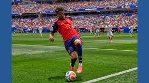 Lamine Yamal without a goal, yet Spain's young superstar is attacking threat in a 3-0 knockout win
