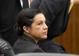Convicted: Ana Trujillo sits in court before opening arguments in her trial in Houston. On Tuesday she was convicted of ... - article-2594578-1CBA115700000578-506_634x453