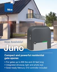 Meet Juno: the powerful and sleek gate operator designed for ...