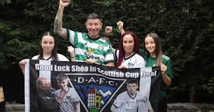 Celtic love? Not this time. Shea Kearney hoping to bring down Bhoys for Neil Lennon’s Dunfermline in Scottish Cup final