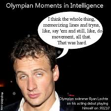 Ryan Lochte Funny Quotes. QuotesGram via Relatably.com
