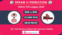 MUR vs NOK Dream11 Prediction, Player Stats Ireland Inter-Provincial T20 Trophy 2025, Match 10th