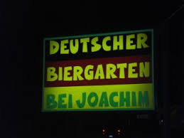 Bilder Deutscher Biergarten bei Joachim - Wirt Joachim und nette ...