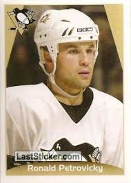 Ronald Petrovicky (Pittsburgh Penguins). Sticker 140. - 140