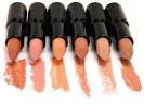 Nude colour lipsticks