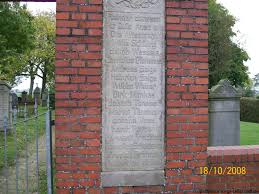 Grab von Heinrich Salge (-1914-1918), Friedhof Hookswieke