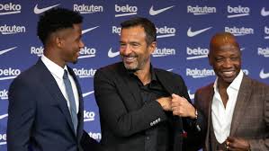 Tras los pasos de Ansu Fati: Jorge Mendes negocia para llevarse a otra estrella del Barça al Mónaco