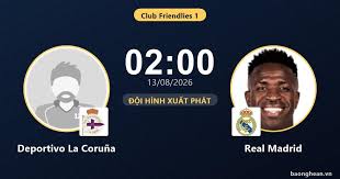 EN VIVO Deportivo La Coruña vs Real Madrid: alineaciones iniciales