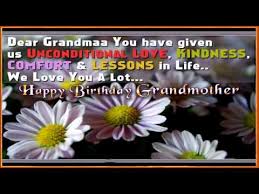 Happy Birthday greetings to Grandmother, Birthday wishes, Sms to ... via Relatably.com
