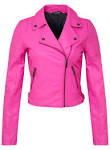 Pink biker jacket