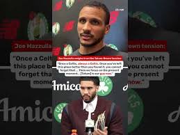 Joe Mazzulla weighs in on Tatum-Brown 