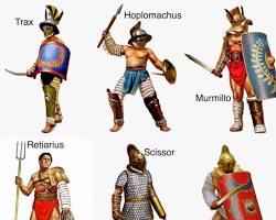 Image of Different types of gladiators