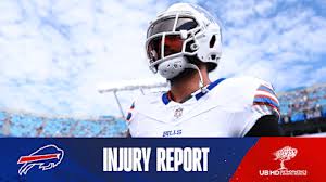 Buffalo Bills Injury Report: Week 10 vs. Dolphins