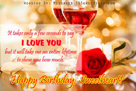 Romantic Birthday Wishes Messages, Greetings and Wishes - Messages ... via Relatably.com