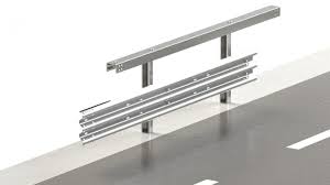 Safety barrier for roadside shoulder or embankment - Solosar