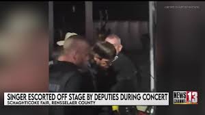 Bryan Martin Escorted Off Stage Due to Erratic Behavior