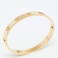 Cartier Love 18K Yellow Gold Bracelet 16 Cartier | TLC