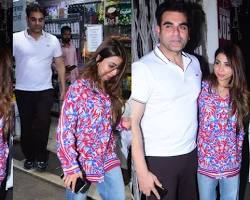 Hình ảnh về Arbaaz Khan and Shura spotted in Bandra