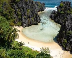 Hidden Beach, Palawan, Philippines beach