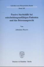 socialnet - Rezensionen - Johannes Heyers: Passive Sterbehilfe bei ...