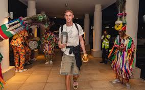 Chelsea Star Cole Palmer Receives Hero's Welcome in St. Kitts!