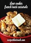 Crock pot french toast