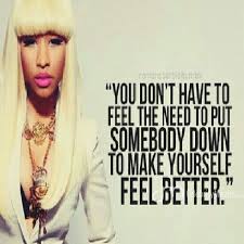 Nicki Minaj Quotes About Haters. QuotesGram via Relatably.com