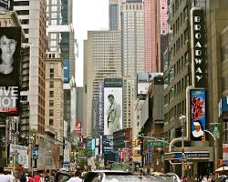 Image of Broadway in NYC