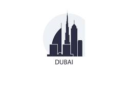Dubai skyline icon 