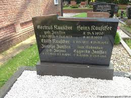 Grab von Gertrud Rauscher (geb. Janssen) (21.05.1928-24.12.1953 ...