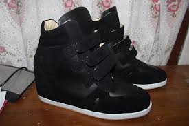 Hasil gambar untuk sepatu sneakers wedges wanita