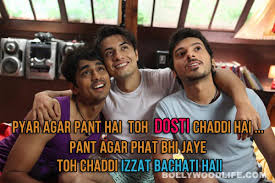 10 cool Bollywood movie quotes on friendship that you NEED to use ... via Relatably.com