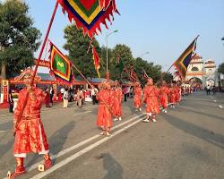 Hình ảnh về Lễ hội đền Hai Bà Trưng Mê Linh Hà Nội