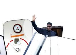 Image result for picture of president buhari going on leave