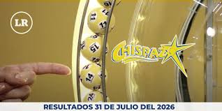 Resultados del Chispazo de hoy 31 de julio del 2026. Ve los números ganadores